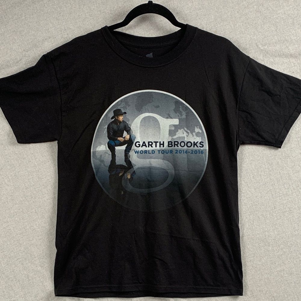 Hanes Black Garth Brooks Tour T-Shirt